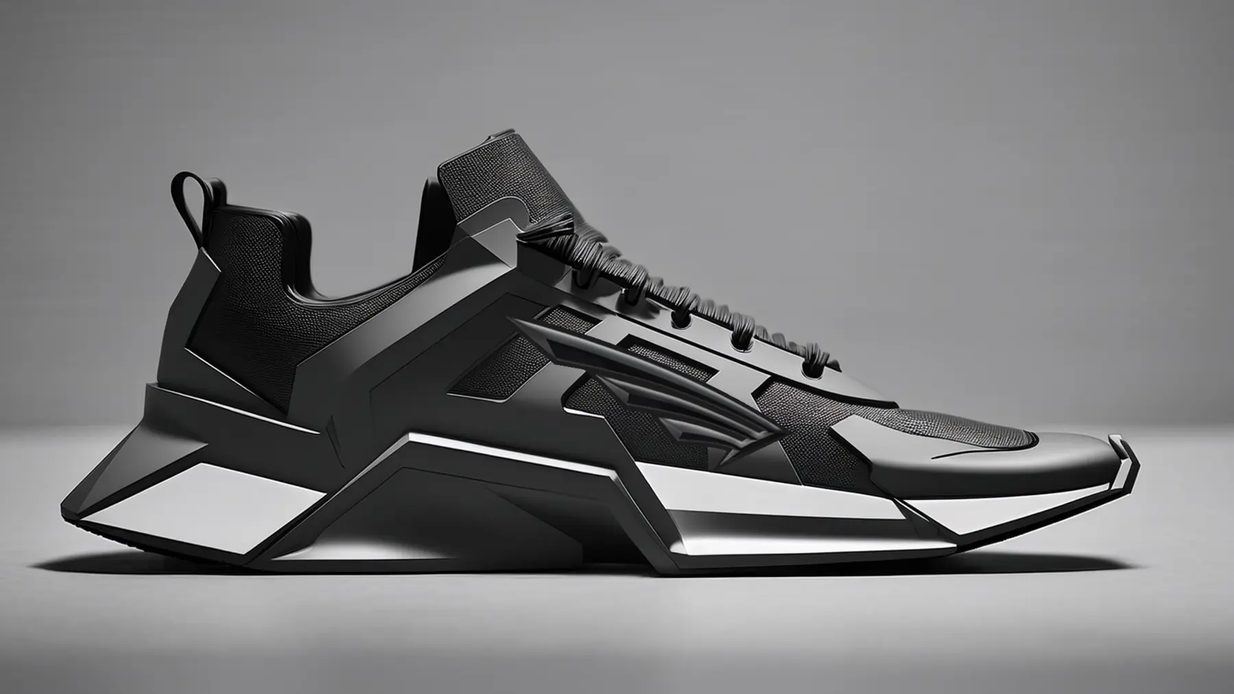 EDGE 01 black sneaker concept