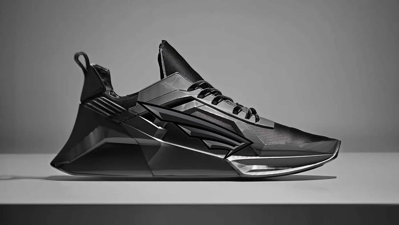 MONSTER 05 black sneaker concept