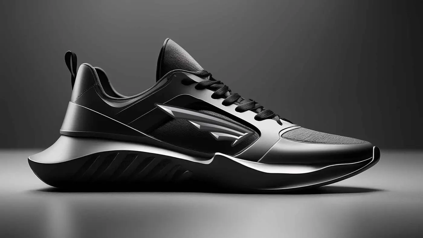 VECTOR 06 black sneaker concept